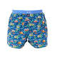 Mc Alson Boxershort met binnenbroek Coastal Camper navy M5339 marine met camperprint en blauwe boord.