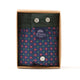McAlson Boxershort met binnenbroek Diamonds navy, green & red M5248 in verpakking