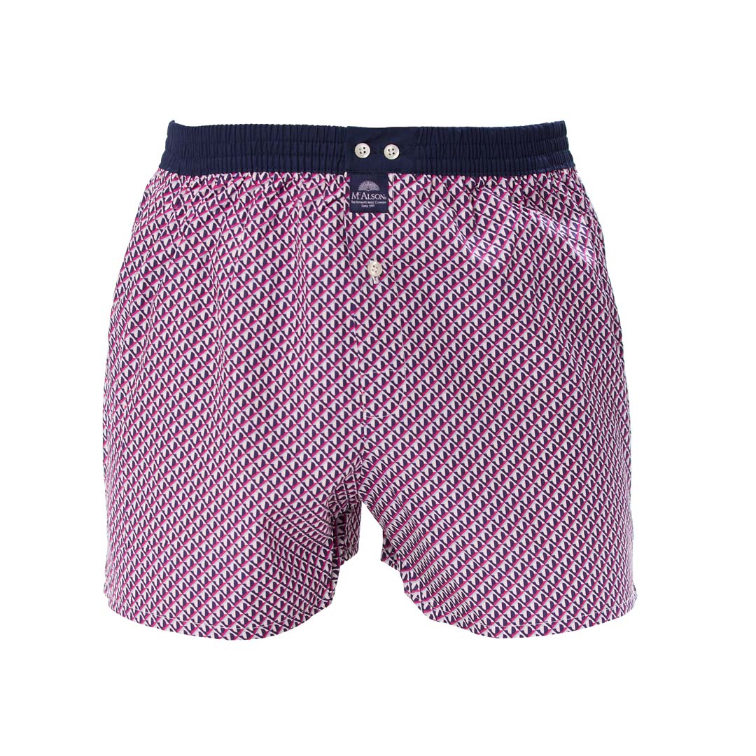 McAlsonBoxershortmetbinnenbroekGeometricpinkennavyM5441donkerblauw__4