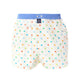 Witte boxershort met kleurrijke hartjesprint en lichtblauwe boord van McAlson voor stijl en comfort.