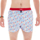 Mc Alson boxershort met luchtballonnen print en onzichtbaar intern steunsysteem voor comfort.