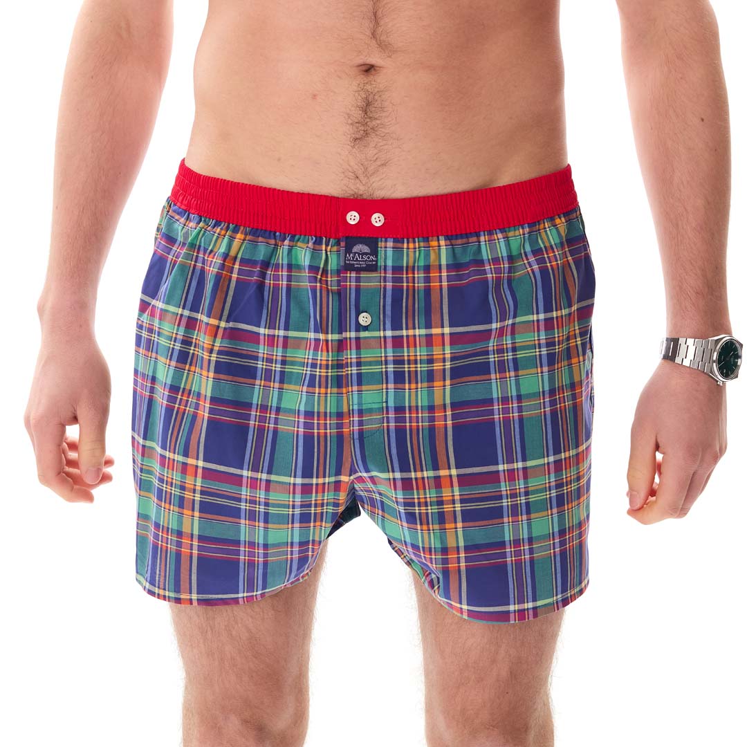 McAlsonBoxershortmetbinnenbroekMadrasgreenenredM5430rood__2