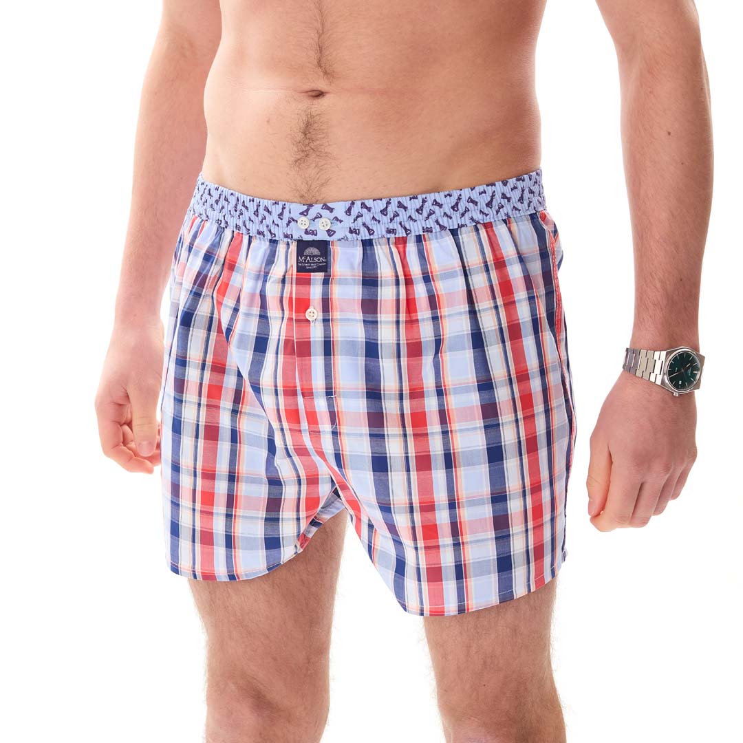 McAlsonBoxershortmetbinnenbroekMadrasredenblueM5425blauw__3