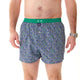 McAlson boxershort met paisleyprint in blauw en groen, comfortabel en stijlvol, ideaal voor elke man.