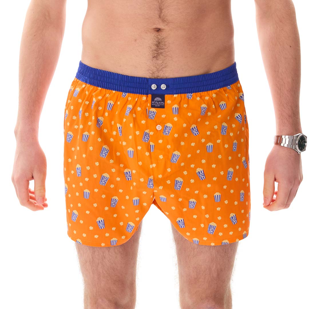 McAlsonBoxershortmetbinnenbroekPopCornorangeM5466oranje__2