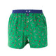 McAlson Boxershort met binnenbroek Racecar green M5253 met raceautoprint en donkerblauwe boord.