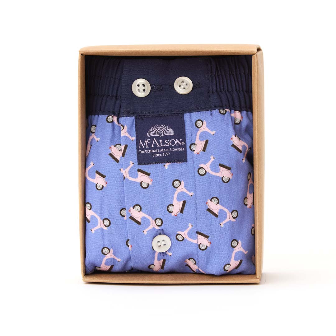 McAlson Boxershort met binnenbroek Scooter Pink M5159