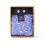 McAlson boxershort met scooterprint in lichtblauw, stijlvolle verpakking, ideaal voor comfort en kwaliteit.