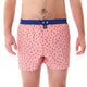 McAlson Boxershort met binnenbroek Skiërs pink M5262 voor heren met skiprint en donkerblauwe boord