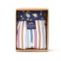 McAlson boxershort in doos met gestreepte print en donkerblauwe boord, stijlvol en comfortabel.