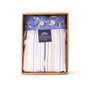 McAlson boxershort in geschenkdoos, gestreept pink met lichtblauwe boord voor stijl en comfort.