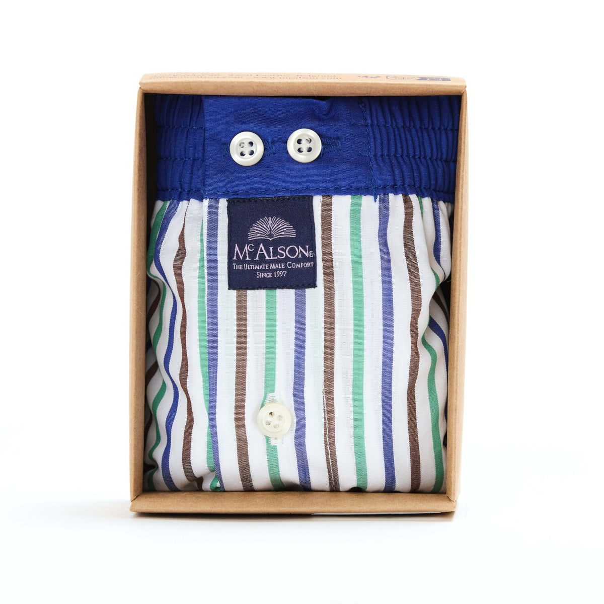 McAlsonBoxershortmetbinnenbroekStripedblueengreenM5402blauw__1