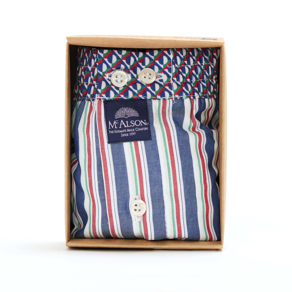 McAlsonBoxershortmetbinnenbroekStripedblueenwhiteM5408blauw__1