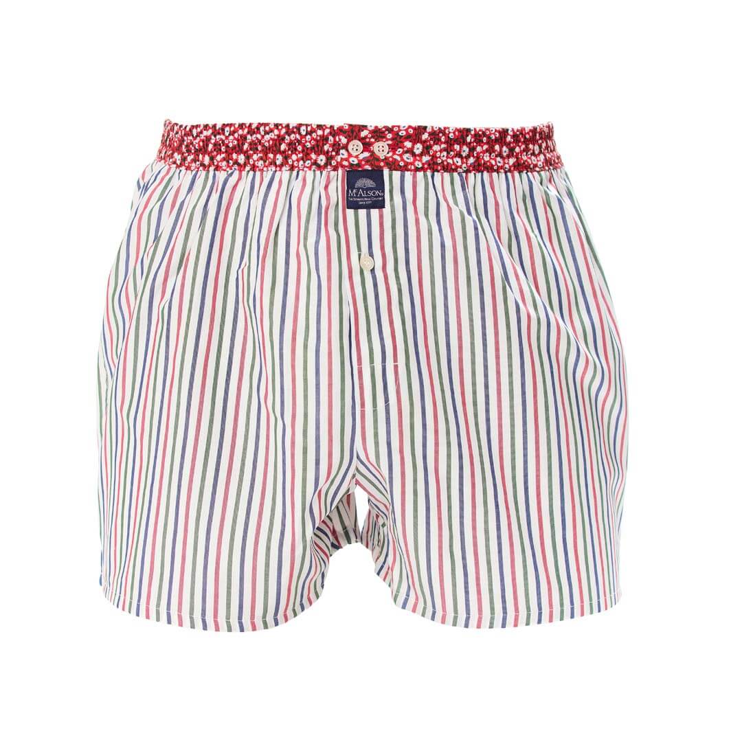 McAlsonBoxershortmetbinnenbroekStripedblueredgreenM5400rood__4