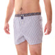 McAlson boxershort in blauw met streepjes en paisley boord, perfecte pasvorm en comfort, model M5200.