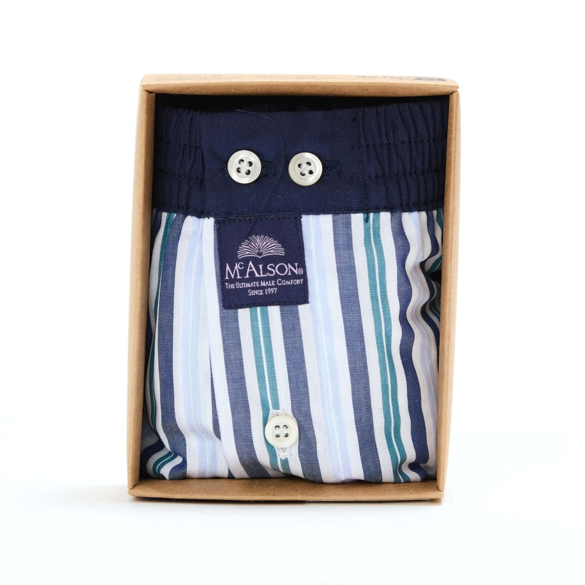 McAlsonBoxershortmetbinnenbroekStripednavyenwhiteM5410blauw__1