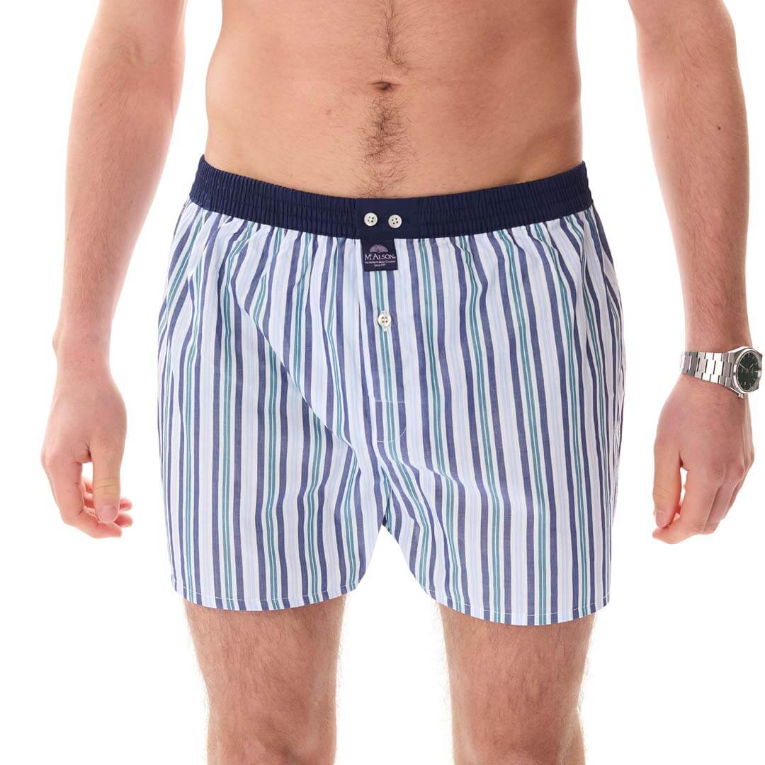 McAlsonBoxershortmetbinnenbroekStripednavyenwhiteM5410blauw__2
