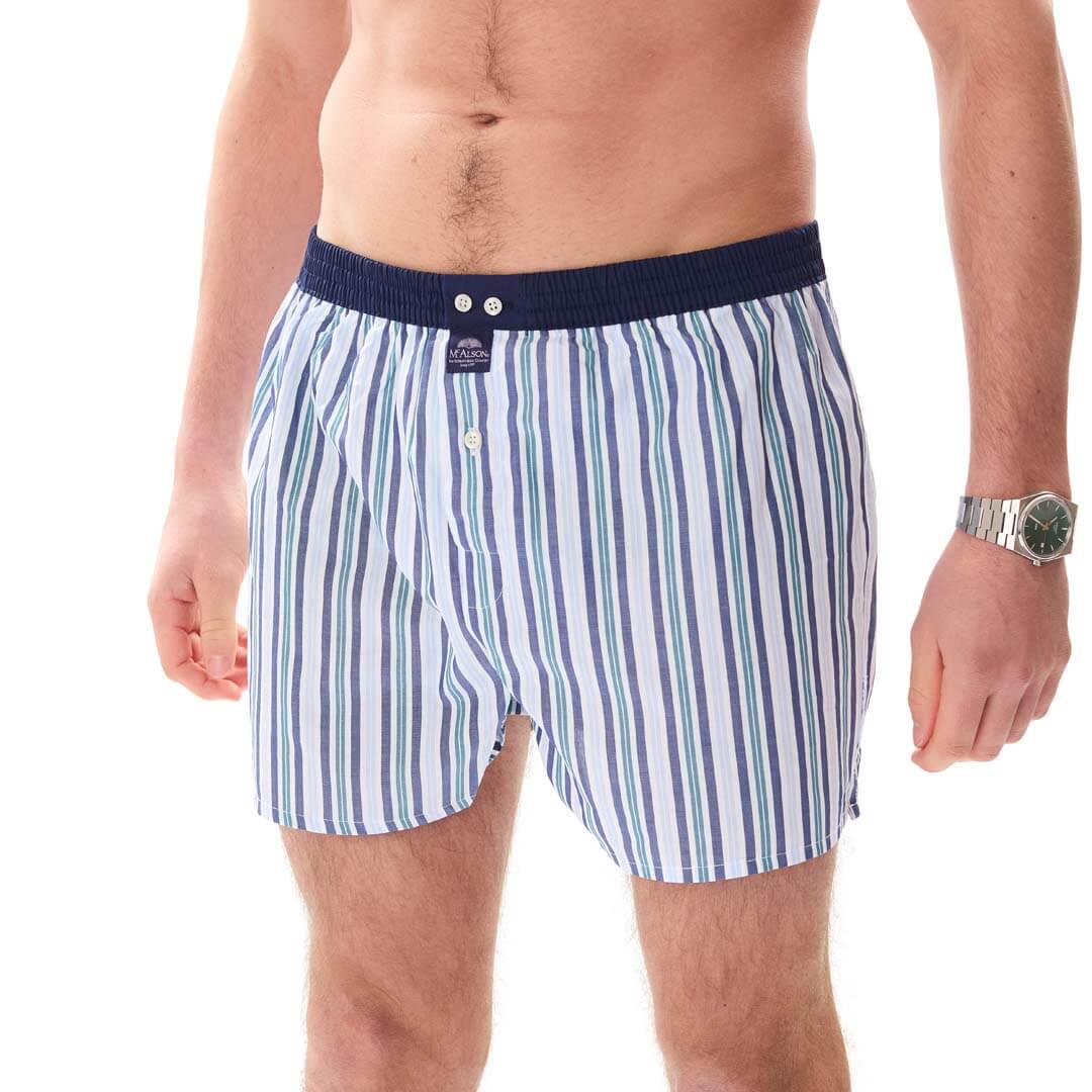 McAlsonBoxershortmetbinnenbroekStripednavyenwhiteM5410blauw__3