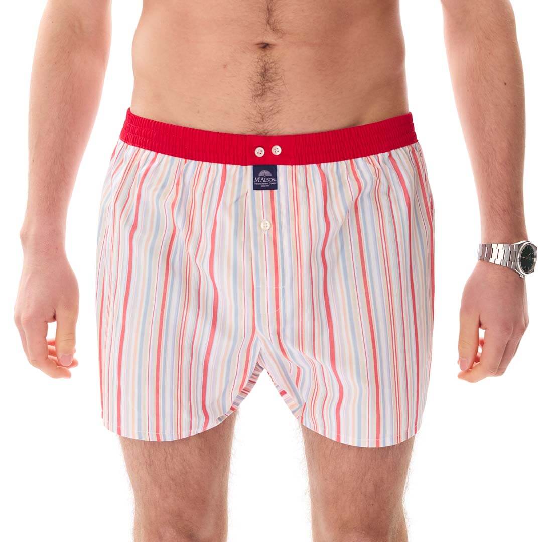 McAlsonBoxershortmetbinnenbroekStripedredM5418rood__2