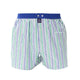 McAlson boxershort met strepen in groen en blauw, comfortabel en stijlvol, model M5202.