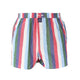 McAlson boxershort met strepen in lichtblauw, rood en groen, biedt stijl en comfort voor heren.