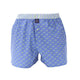McAlson Boxershort met binnenbroek Sunglasses light blue M5162, blauwe boxershort met zonnebrillenprint.