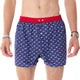 McAlson Boxershort met binnenbroek Sunglasses navy M5161 met kleurrijke print en rode boord voor stijl en comfort.