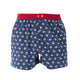 McAlson boxershort met sushiprint en donkerrode boord, ideaal voor stijl en comfort.