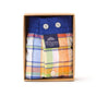 McAlson boxershort met tartanprint in daarvoor een luxe verpakking in een kader.