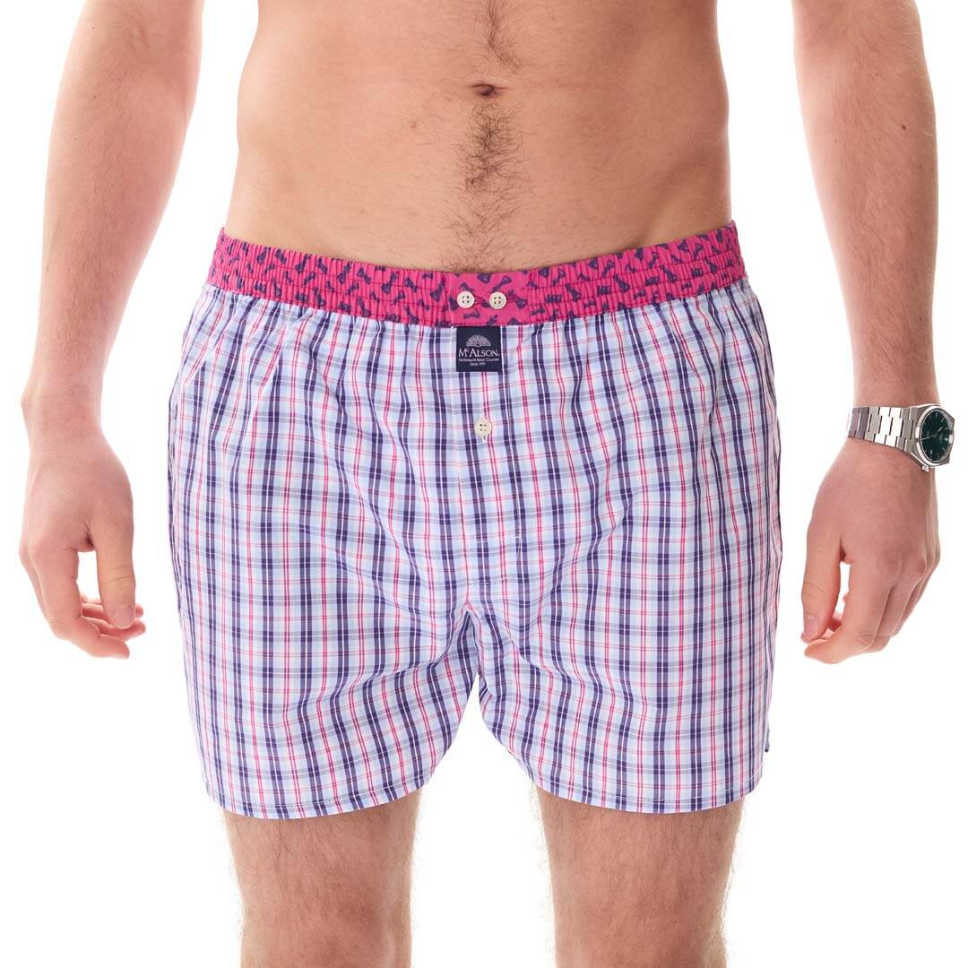 McAlsonBoxershortmetbinnenbroekTartanblueenpinkM5413roze__2