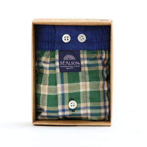 McAlsonBoxershortmetbinnenbroekTartangreenM5429donkerblauw__1