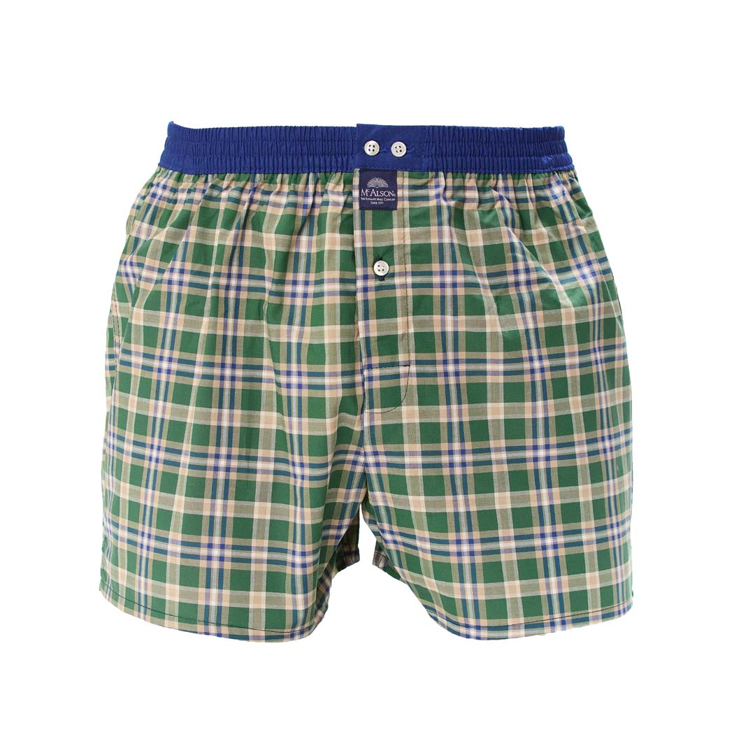 McAlsonBoxershortmetbinnenbroekTartangreenM5429donkerblauw__4