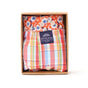 McAlson boxershort met tartanprint en bloemen in geschenkdoos, stijlvol en comfortabel, maat M5123.