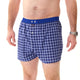 McAlson Boxershort tartan navy met binnenbroek, stijlvol en comfortabel, perfecte pasvorm voor dagelijks gebruik.