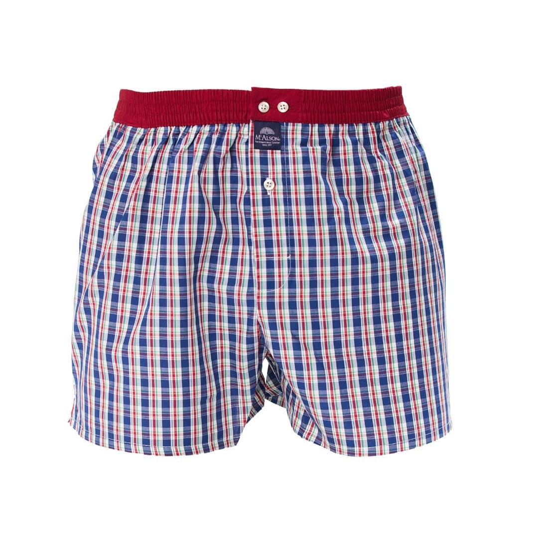 McAlsonBoxershortmetbinnenbroekTartannavyenwhiteM5409rood__4