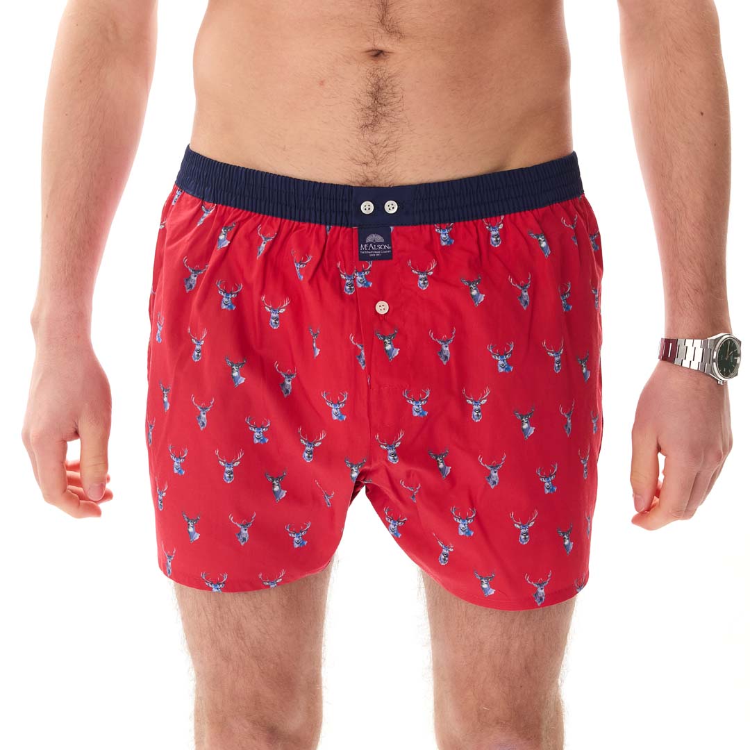 McAlsonBoxershortmetbinnenbroekWildstagredM5461rood__2