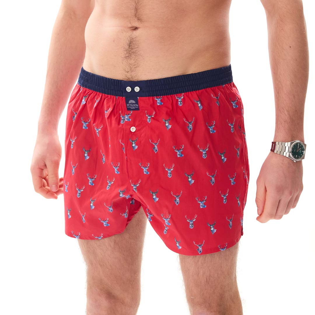 McAlsonBoxershortmetbinnenbroekWildstagredM5461rood__3