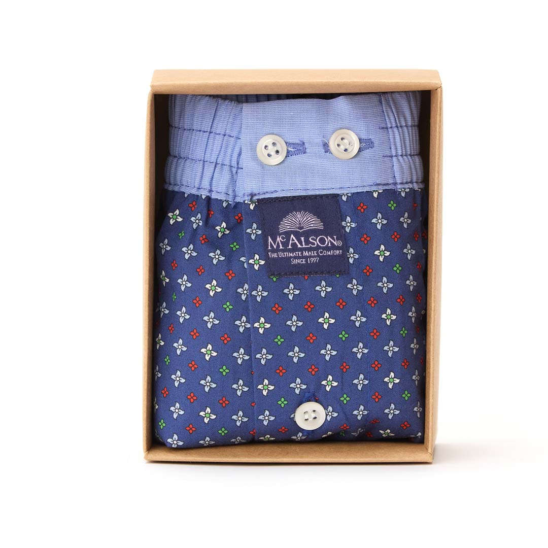 McAlson Boxershort met binnenbroek Windspinner Navy M5166