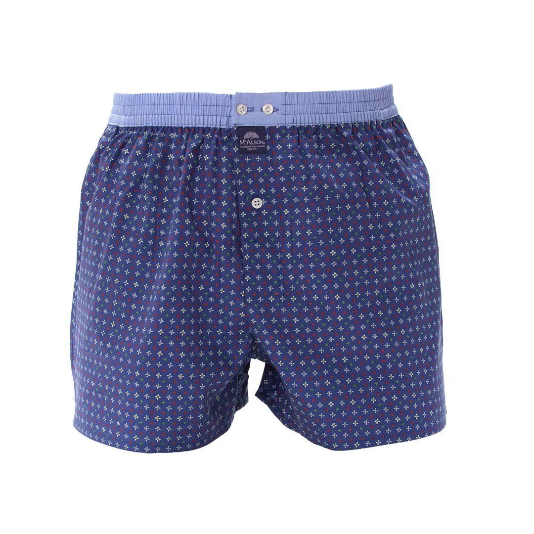 McAlson Boxershort met binnenbroek Windspinner Navy M5166