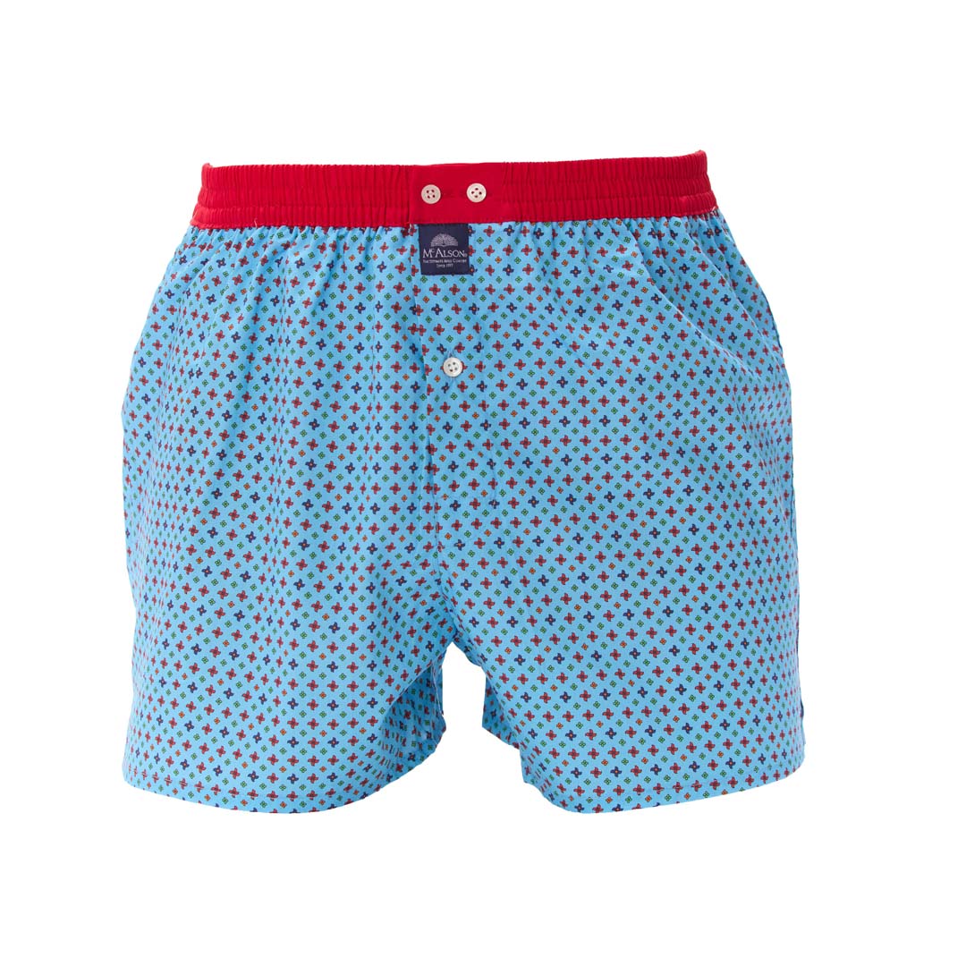 McAlson Boxershort met binnenbroek Windspinner light blue M5167 COLT