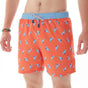 Mc Alson Zwembroek Windsurfing orange MS4903 - kleurrijke zwembroek met surfplankenprint voor comfortabele zomerlooks.