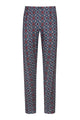 Mey Broek elegante pyjama-loungebroek met kleurrijk patroon in galactic blue, comfortabele stof van Modal.