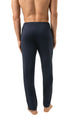 Mey Broek Jefferson Heren 2220099 116 marine, zachte loungebroek voor heren, comfortabele stretch, achteraanzicht.