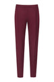 Mey Broek ¾ Pure Chic Dames in boysenberry, zachte modalmix, luxe loungebroek met satijnen details.