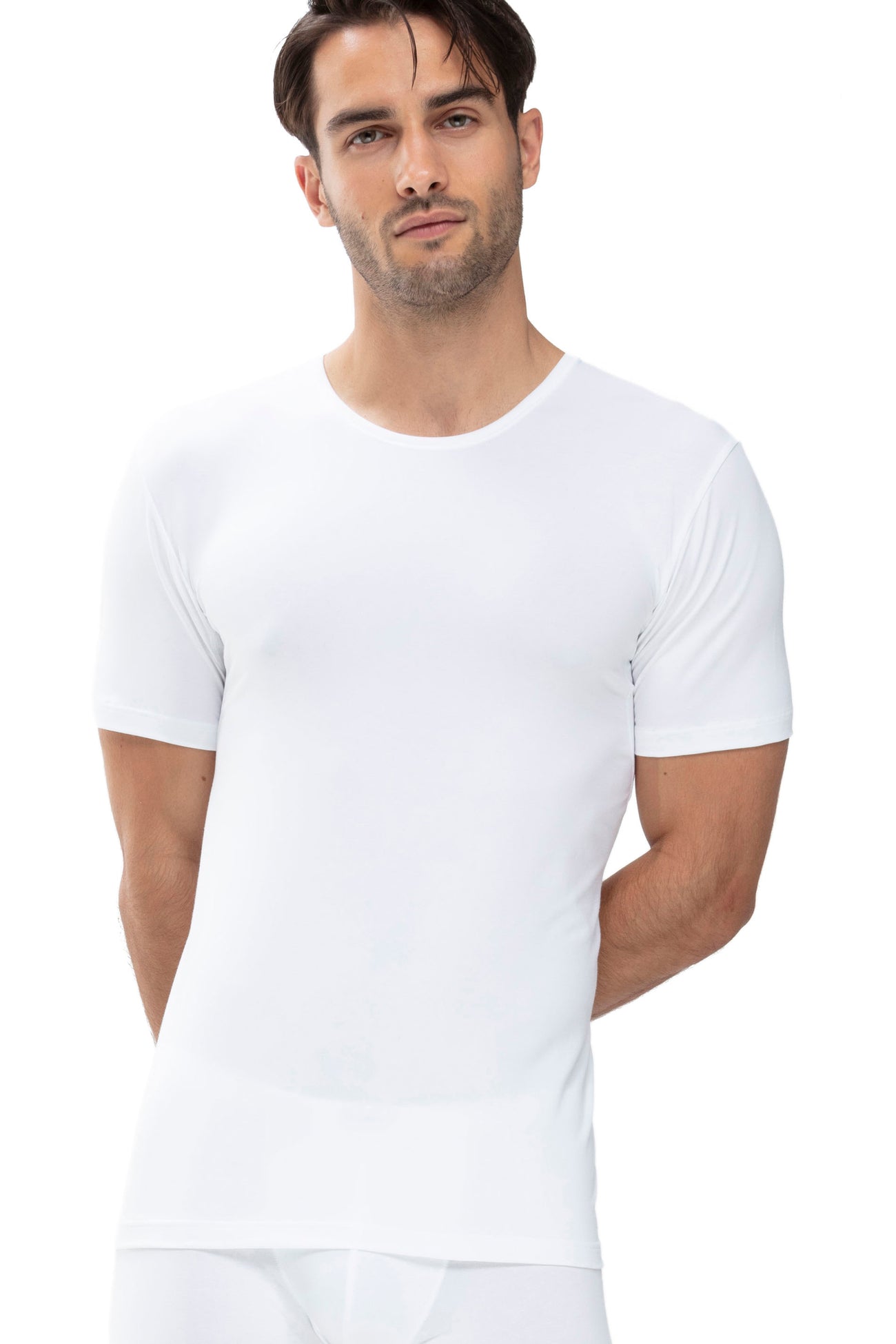 MeyEronderhemdKorteMouwDryCottonHeren46082101weiss__4