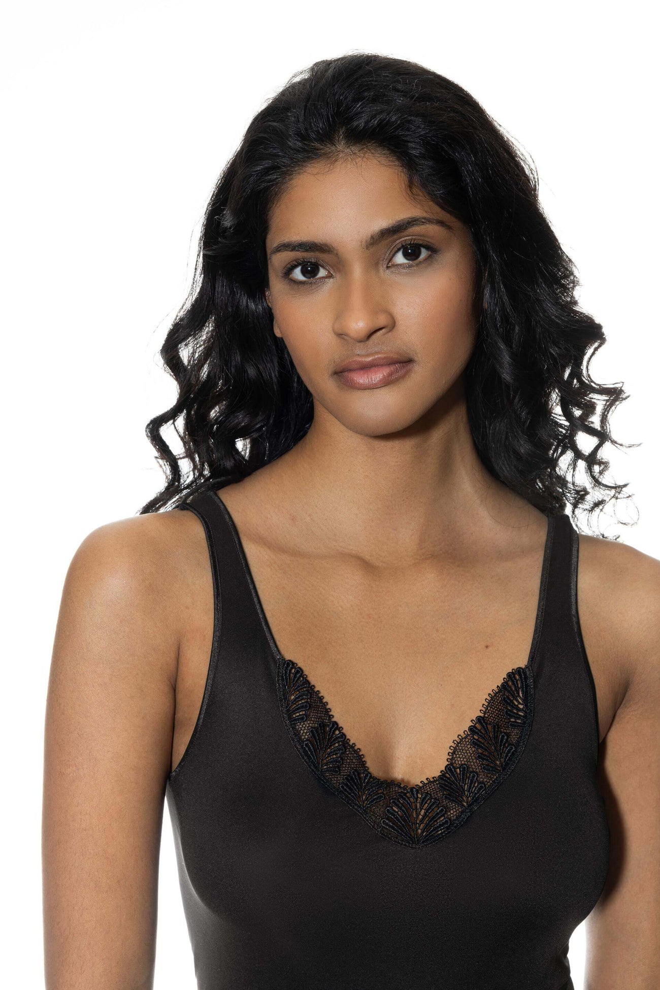 Mey Hemdje Emotion Elegance Dames 1110028 3 zwart