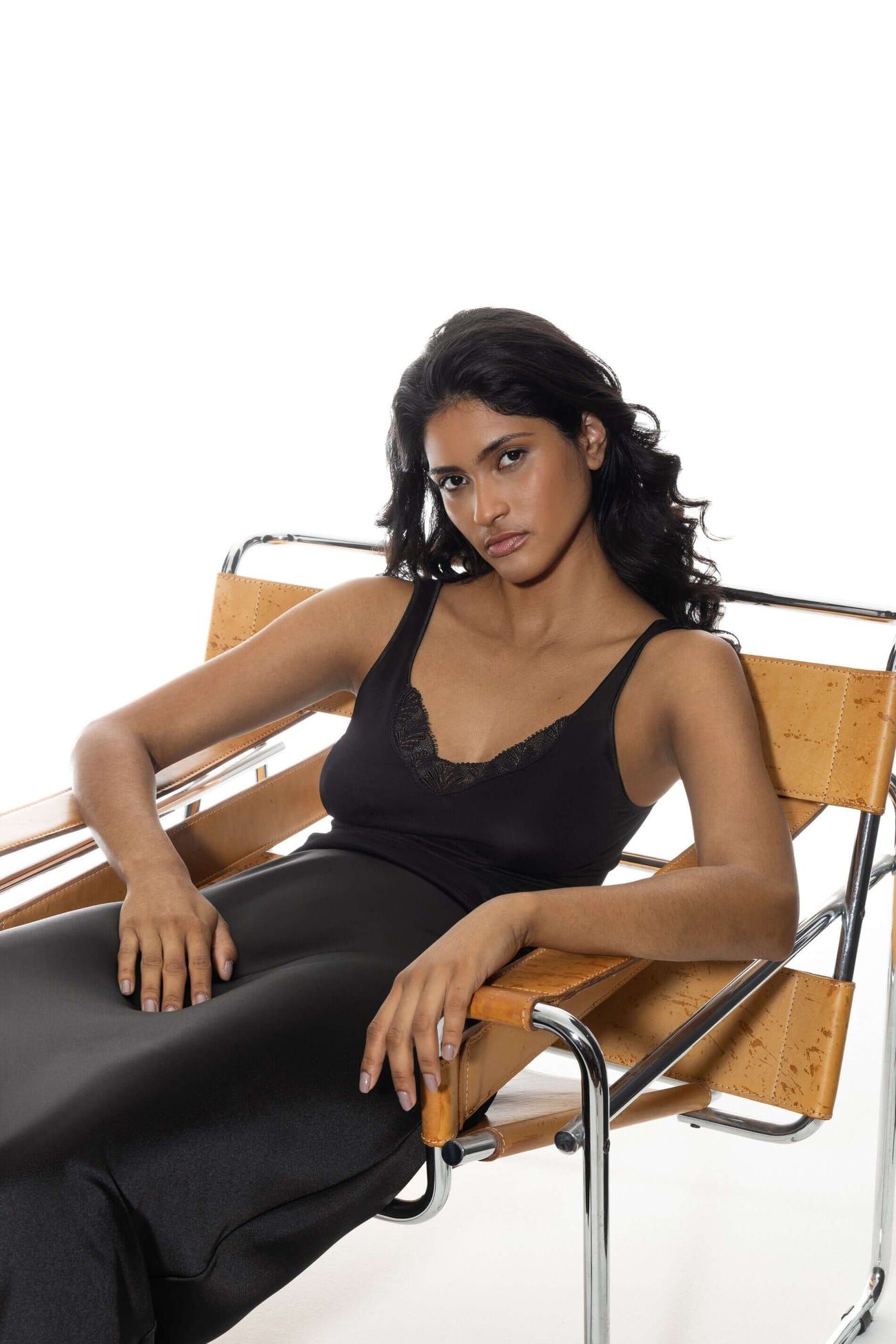 Mey Hemdje Emotion Elegance Dames 1110028 3 zwart