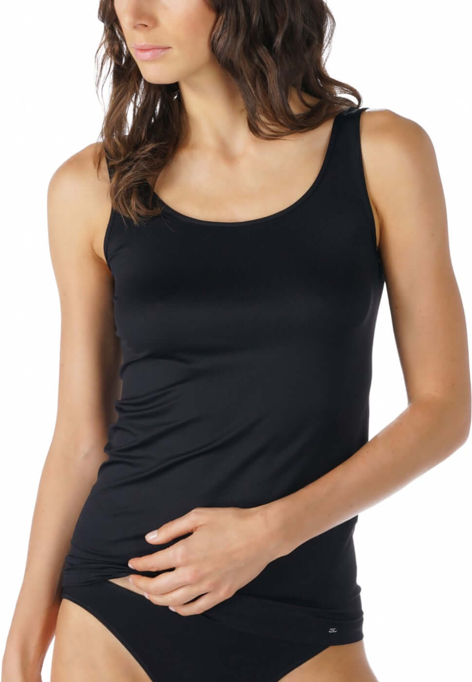 Mey Hemdje Soft Shape Dames 75101 3 schwarz
