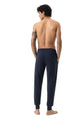 Mey Joggingbroek Enjoy Comfort Heren 2520001 116 marine met lichte French terry-kwaliteit en zacht badstof interieur.