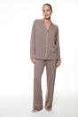 Mey Knoopjes Pyjama Pure Chic Dames 1240057 1279 milk`n coffee